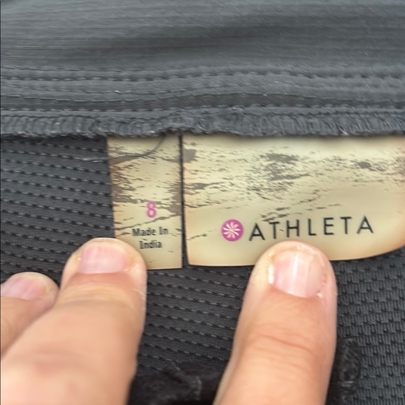 Athleta Gray Ripstop Skort - Picture 3 of 3